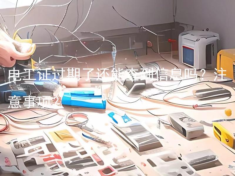 电工证过期了还能查到信息吗？注意事项？ 电工证过期了如何查询信息？需要注意哪些事项？