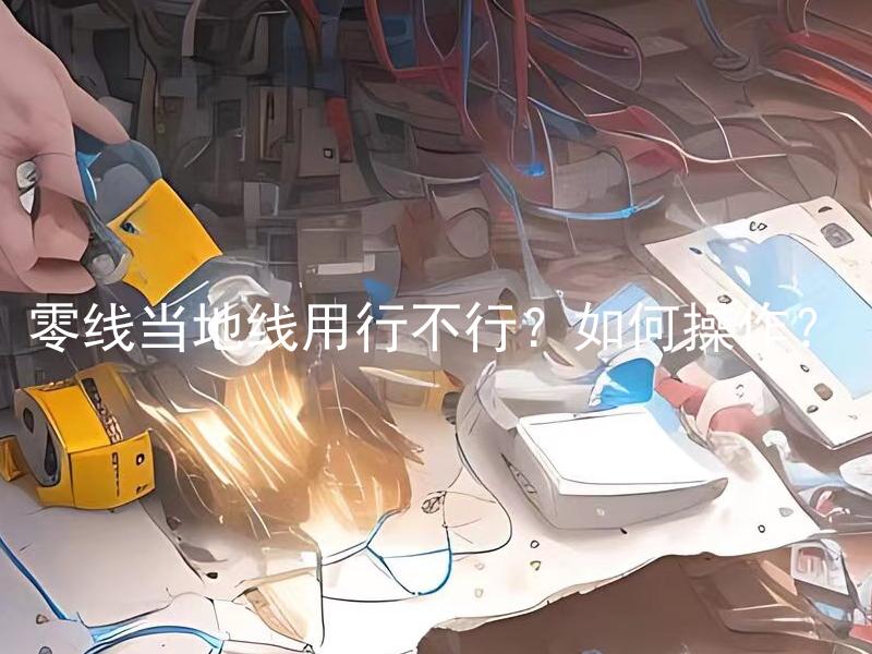 零线当地线用行不行？如何操作？ 零线可以代替地线使用吗？如何正确操作？
