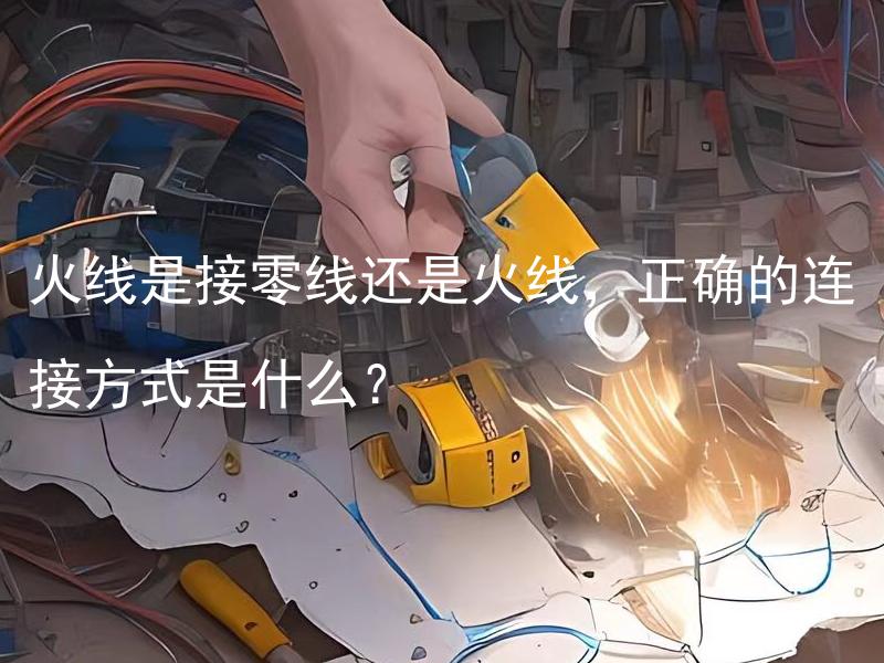火线是接零线还是火线，正确的连接方式是什么？ 火线是接零线还是火线，如何正确连接？
火线和零线应该如何正确连接？
火线和零线的正确连接方法是什么？