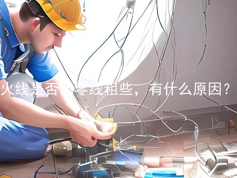火线是否比零线粗些，有什么原因？ 火线为什么比零线粗？造成这种情况的原因是什么？