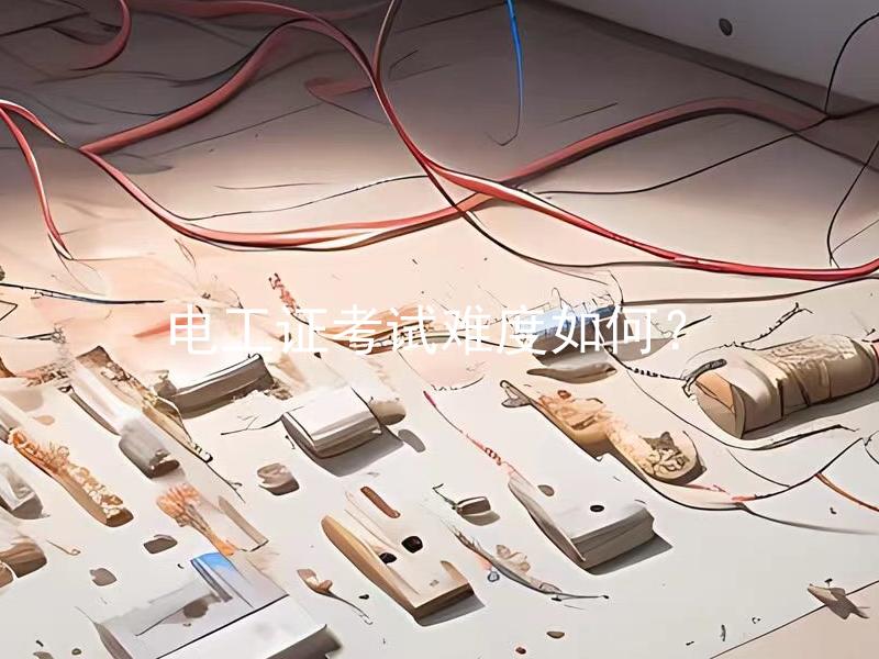 电工证考试难度如何？ 电工证考试是否适合初学者？