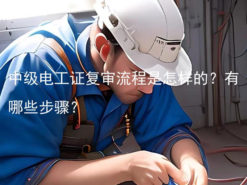 中级电工证复审流程是怎样的？有哪些步骤？