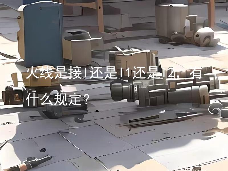 火线是接l还是l1还是l2，有什么规定？ 火线是接L还是L1还是L2，电工有什么建议？