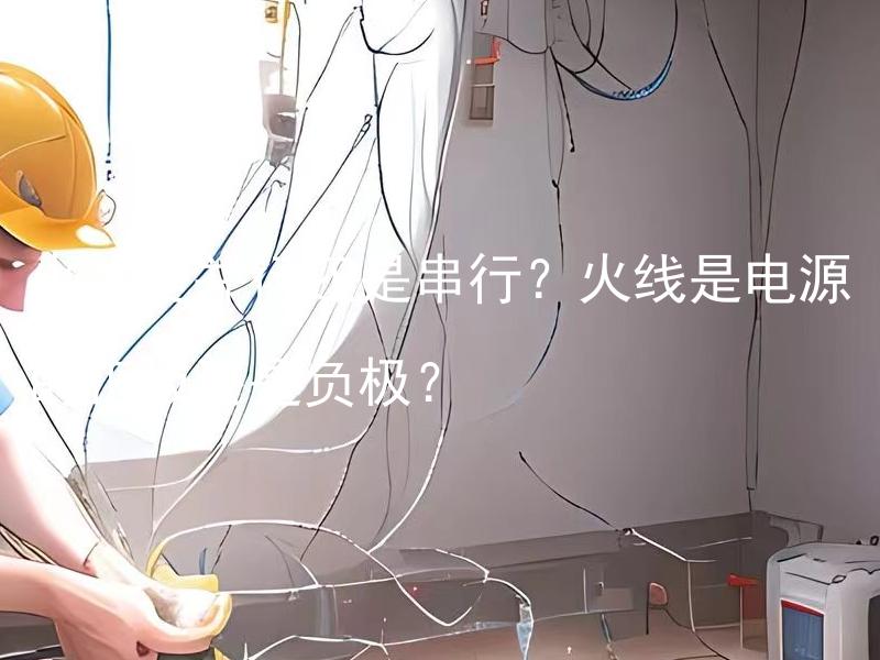 火线是并行还是串行？火线是电源的正极还是负极？ 火线是单相线路中的哪一根线？
火线具有多少电压？
火线的颜色是什么意义？
火线接触到水会有什么后果？