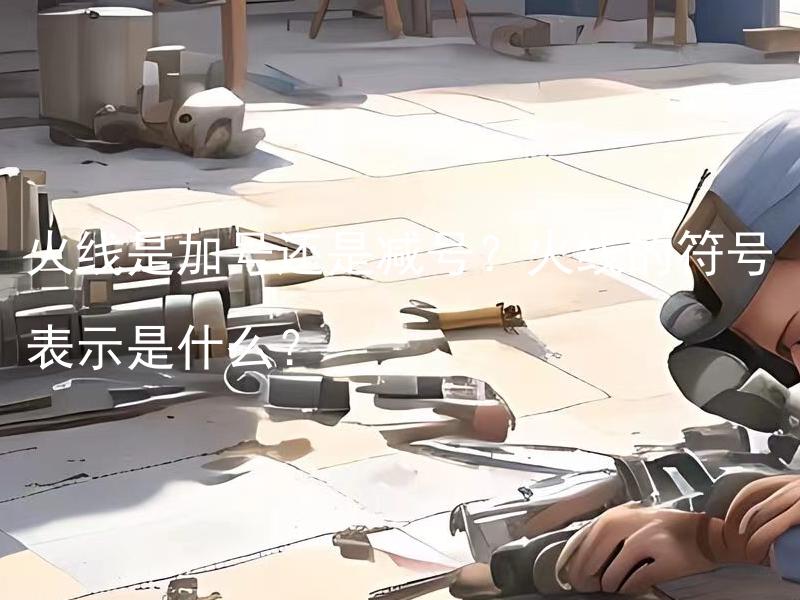 火线是加号还是减号？火线的符号表示是什么？ 火线为什么被称为加号？