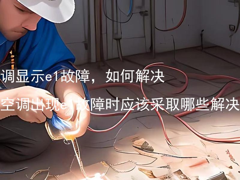 格力空调显示e1故障，如何解决？格力空调出现e1故障时应该采取哪些解决方法？ 格力空调显示e1故障时，应该如何排除故障？