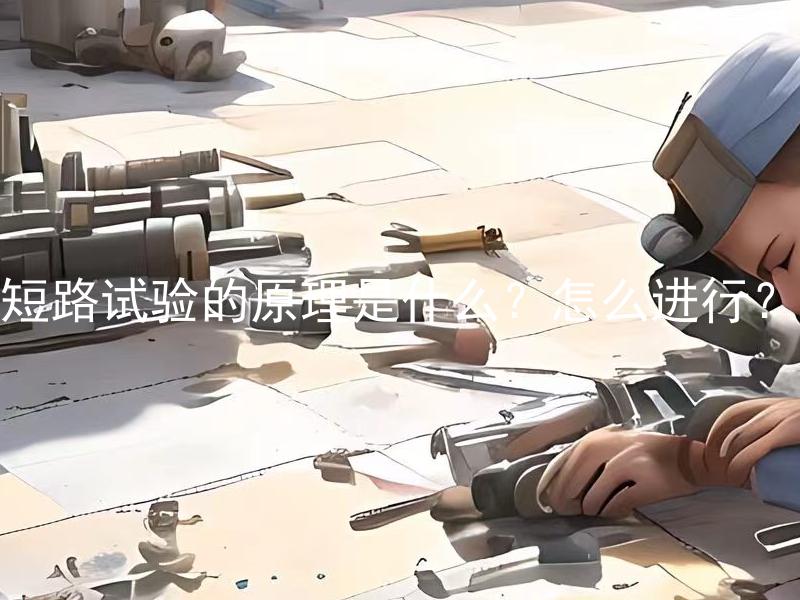 短路试验的原理是什么？怎么进行？ 短路试验的原理是什么？怎么进行？电工专家快速解答：
电工常用的短路试验分为两种，即电压法短路试验和电流法短路试验。电压法短路试验的原理是在实验电路中加入电源，通过升压器提供额定电压，使被试设备接通短路，测量被试设备的电流和功率，从而检测其性能。电流法短路试验的原理是在实验电路中加入电流源，通过变压器和补偿电阻遥控地为被试设备施加额定电流，测量补偿电阻和调压变压器各相的电压降，从而检测其性能。两种试验方法都需要先确保安全操作，并根据设备特点及试验要求进行正确选择和设置。