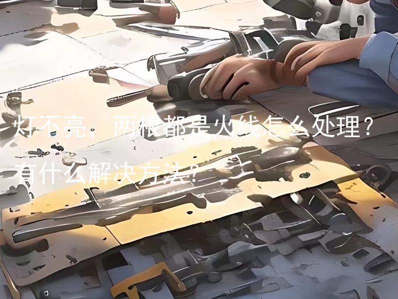 灯不亮，两根都是火线怎么处理？有什么解决方法？ 灯不亮，两根都是火线怎么处理？有什么解决方法？
灯不亮，两根都是火线，是电路问题吗？如何判断和解决？
灯不亮，两根都是火线，是灯泡故障吗？该怎么处理？
灯不亮，两根都是火线，是开关故障吗？应该如何排除故障并修复？
灯不亮，两根都是火线，可能是电路跳闸了吗？如何找出故障点并解决问题？