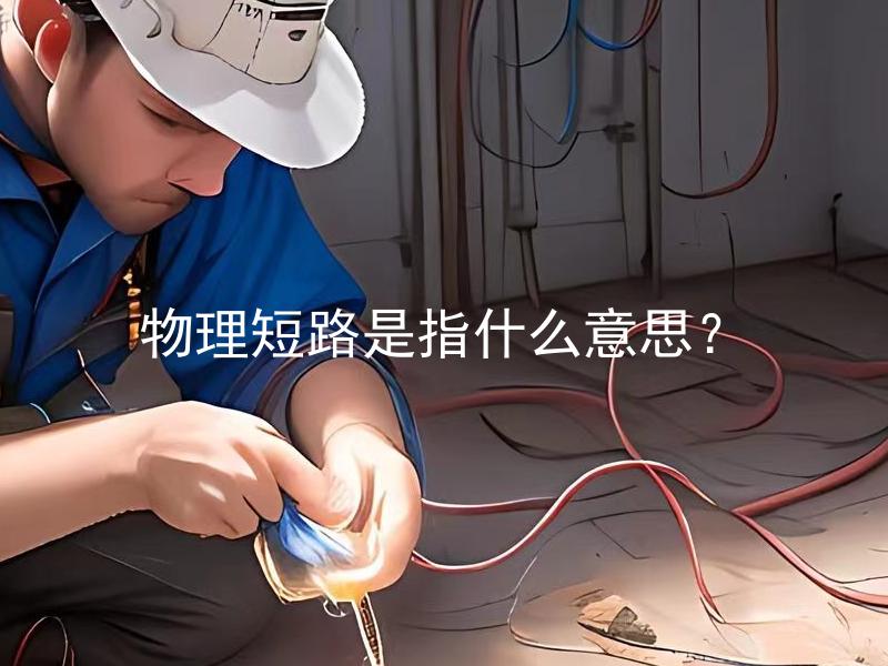 物理短路是指什么意思？ 电力短路和物理短路有什么区别？
