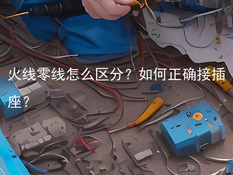 火线零线怎么区分？如何正确接插座？