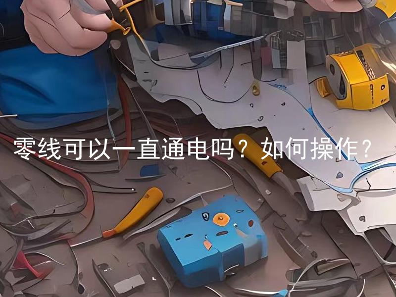 零线可以一直通电吗？如何操作？ 电工请教：零线可以一直通电吗？如何安全地操作？
